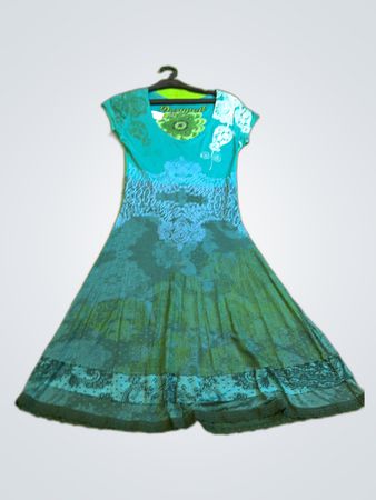 Desigual Printed Midi Dress