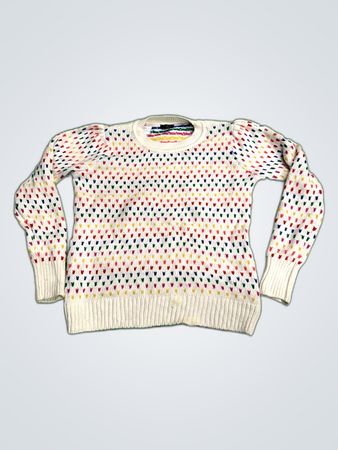 Talbots Petite Multicolored Knit Sweater