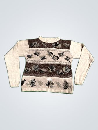 Dressbarn Round Neck Knit Sweater