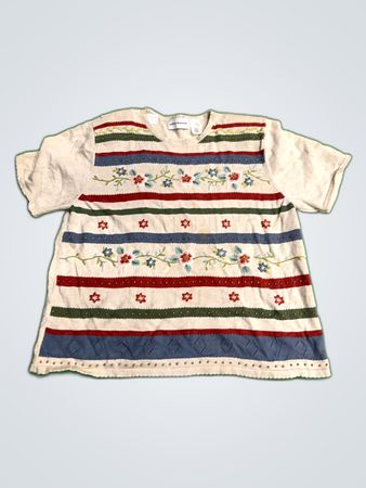 Alfred Dunner Embroidered Blouse