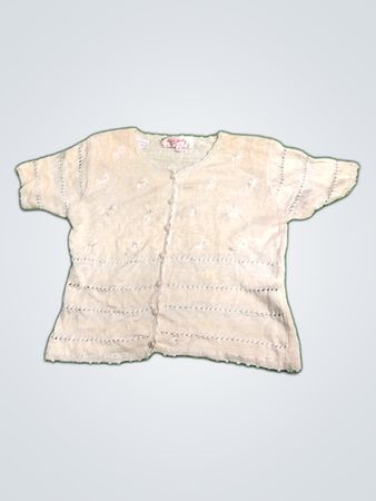 Renée Derby Cream Knit Cardigan