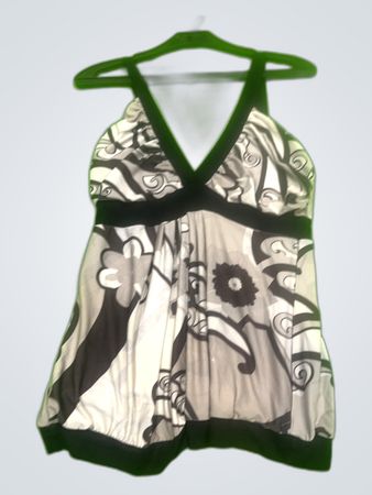Unbranded Printed V-Neck Blouse