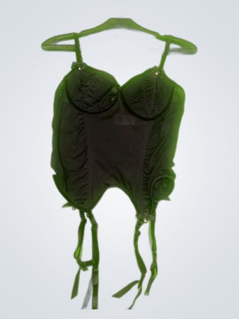 Black Lace Bustier Corset Top