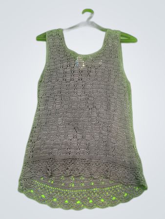 Principles Gray Knitted Sleeveless Top