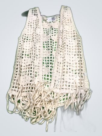H&M Knit Fringe Cardigan