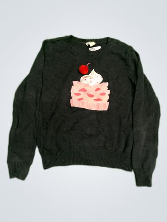 kate spade Black Cake Sweater