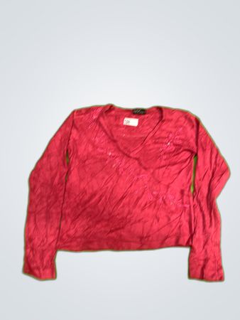 Pink Long-Sleeve Top