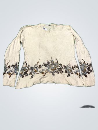 Quintæsenia Floral Long-Sleeve Top