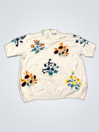 peruna Floral Embroidered Sweater