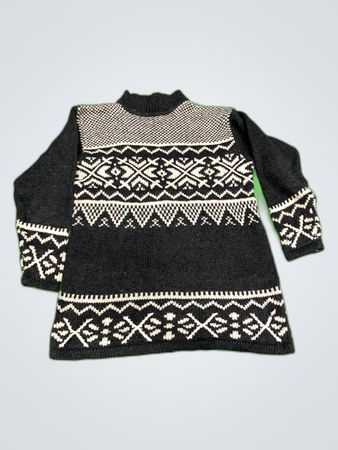 St. John's Bay Patterned Turtleneck Sweater