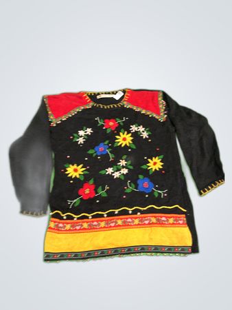 Victoria Jones Embroidered Knit Sweater