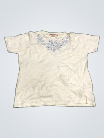 Honor Millburn Embroidered Knit Blouse