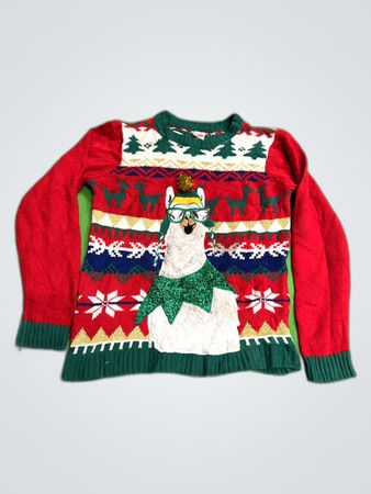 Holiday Time Knit Christmas Sweater