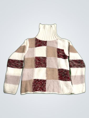HL Fashion Patchwork Sweater