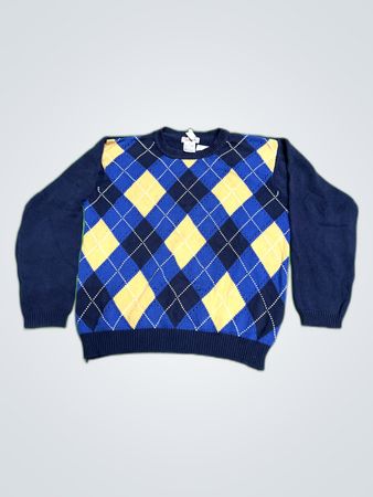 Talbots Argyle Knit Sweater