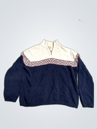 Eddie Bauer Zip-Up Knit Sweater