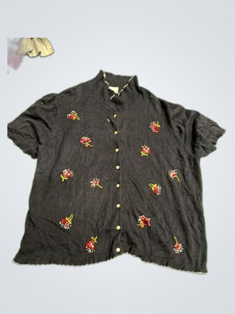 Koret Embroidered Knit Cardigan