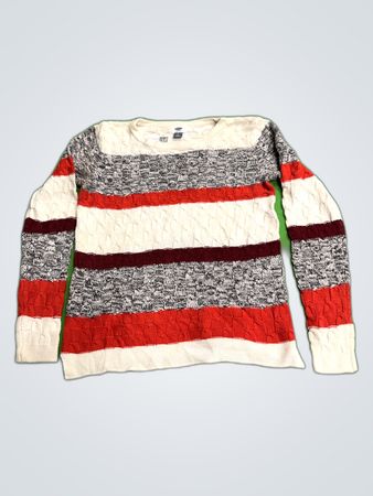 Old Navy Striped Knit Sweater