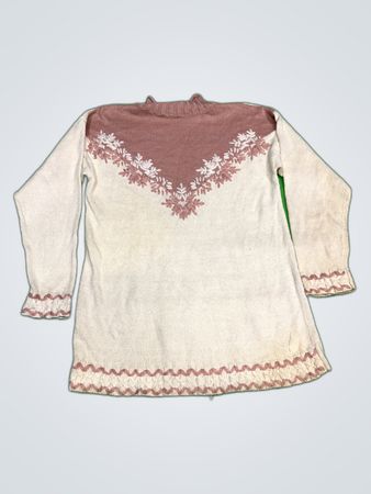 Newport News Embroidered Knit Sweater