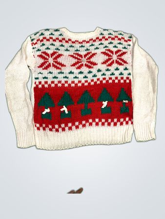 Knitted by Hand Nutcracker Festive Knit Sweater