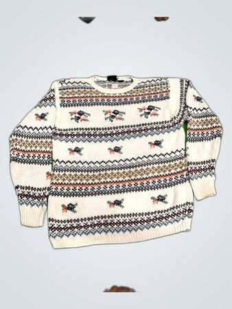 L12 Sport Patterned Knit Sweater