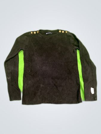 Petit Bateau Black Knit Sweater