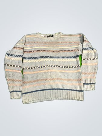 Lizwear Striped Knit Sweater