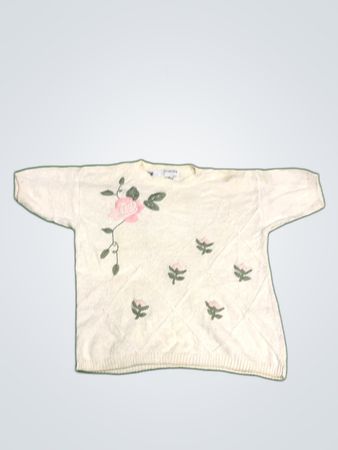 Floral Knit Sweater