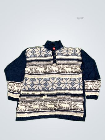 Venezia Jeans Turtleneck Knit Sweater
