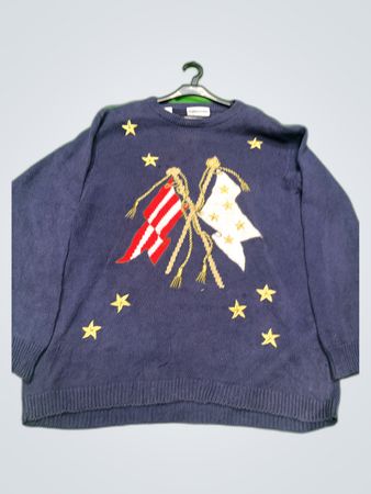 Alfred Dunner Nautical Sweater
