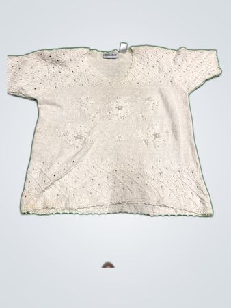 Carolyn Taylor Lace Knit Sweater