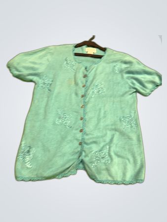 Jenny Light Blue Knit Top
