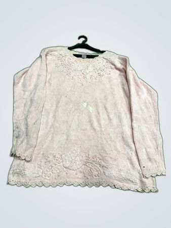 Dana Scott Lace Knit Sweater