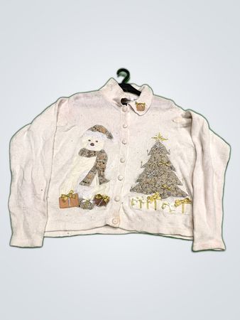 Victoria Jones Christmas Knit Cardigan