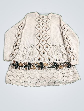 Express Crochet Knit Sweater