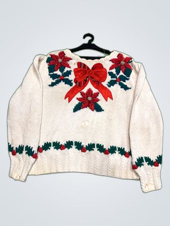 Marisa Christ Classics Festive Knit Sweater