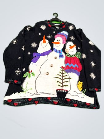 The Quack Factory Knit Christmas Sweater