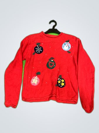 Kobe Girl Red Christmas Sweater