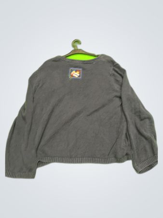 Christopher & Banks Christmas Patch Sweater
