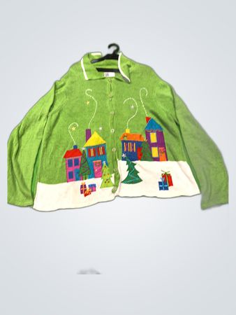 Green Christmas Sweater
