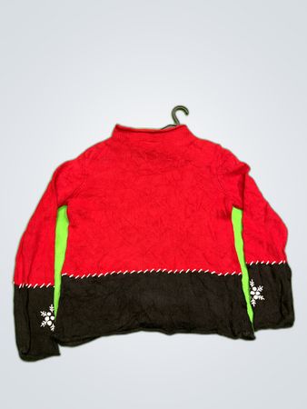 Crazy Horse Snowflake Sweater