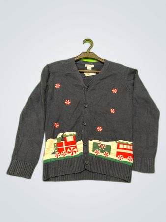 Christmas Train Sweater