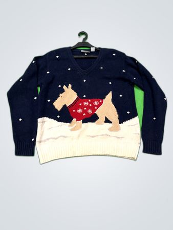 Liz Claiborne V-Neck Knit Sweater