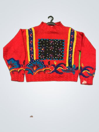 Hand-knitted Sweater by Jennifer Reed