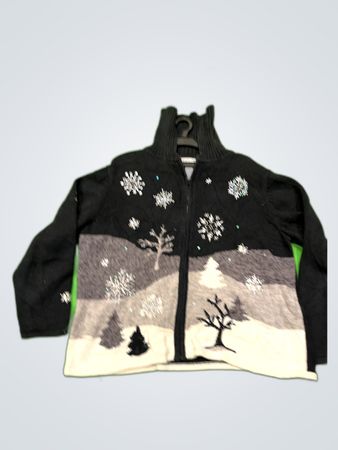 Carly St. Claire Christmas Knit Cardigan