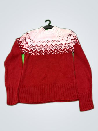 B.U.M. Equipment Red Knit Sweater