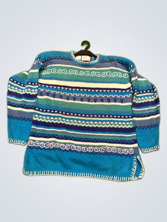 Striped Knit Sweater