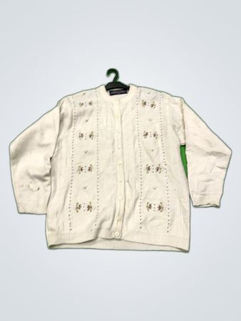 Honeybell Embroidered Knit Cardigan