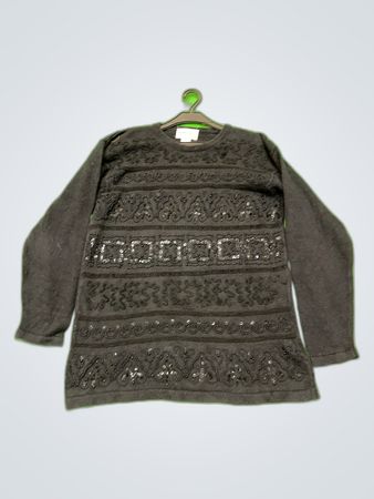 Gray Long Sleeve Sweater