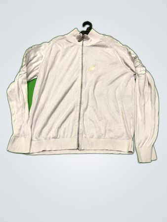 G-Star Raw White Zip-Up Knit Cardigan